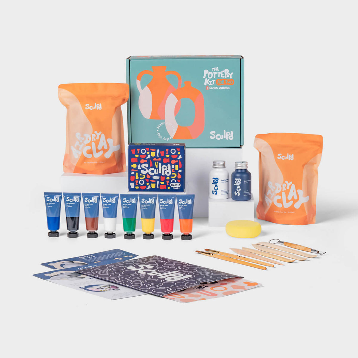 Sculpd Pottery Kit