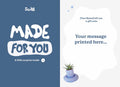 Add a printed Gift Message for FREE