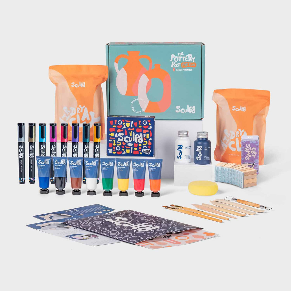 Sculpd Pottery Kit