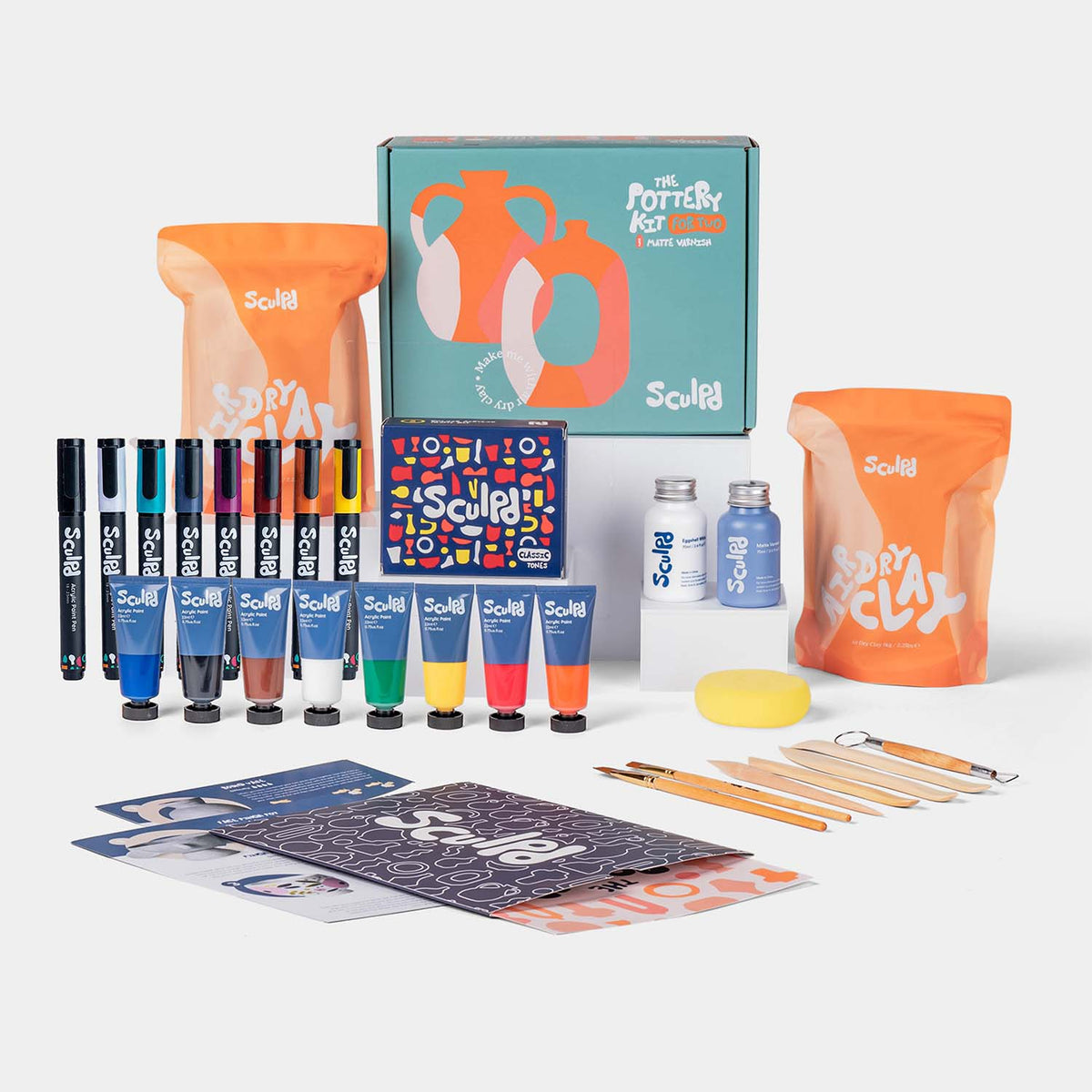 Sculpd Pottery Kit